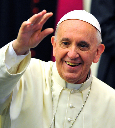 娯楽誌ヴァニティ・フェア、「今年の人」にローマ法王