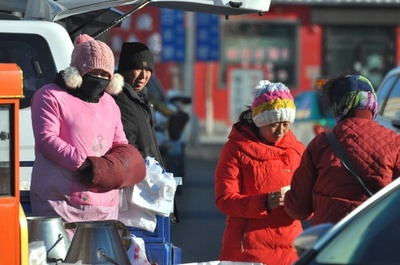 中国・内モンゴル自治区でマイナス22.5℃　今季1番の冷え込み
