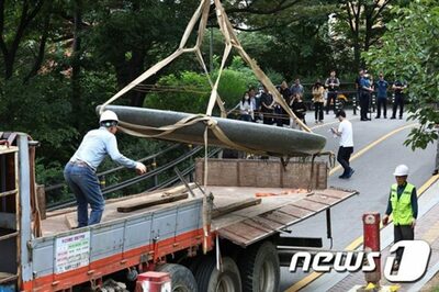 「慰安婦造形物」撤去されたソウルの公園、年内にリニューアル