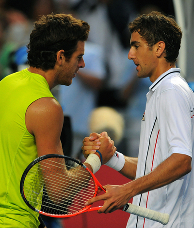 チリッチ デルポトロを破り8強入り、全豪オープンテニス