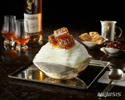 ソウルの高級ホテル、かき氷にウイスキーのペアリング…1万3100円也