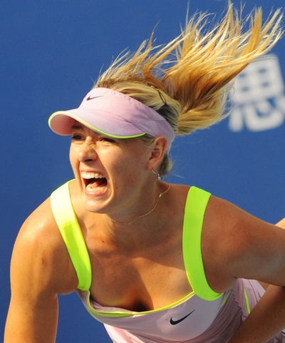 シャラポワ アザレンカを下し3回戦進出、中国オープン