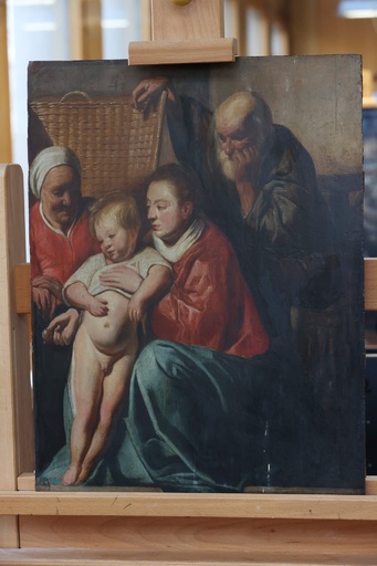 公会堂に長年飾られていた絵画、ヨルダーンス作品と判明 ベルギー