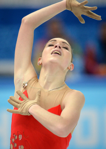 フィギュア女子SPで2位のソトニコワ、ソチ五輪