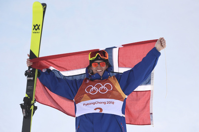 ブラーテンが男子スロープスタイルで金メダル獲得、平昌五輪