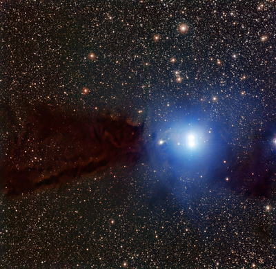 さそり座にある暗黒星雲と輝く星団、これまでで最も鮮明に撮影 ESO