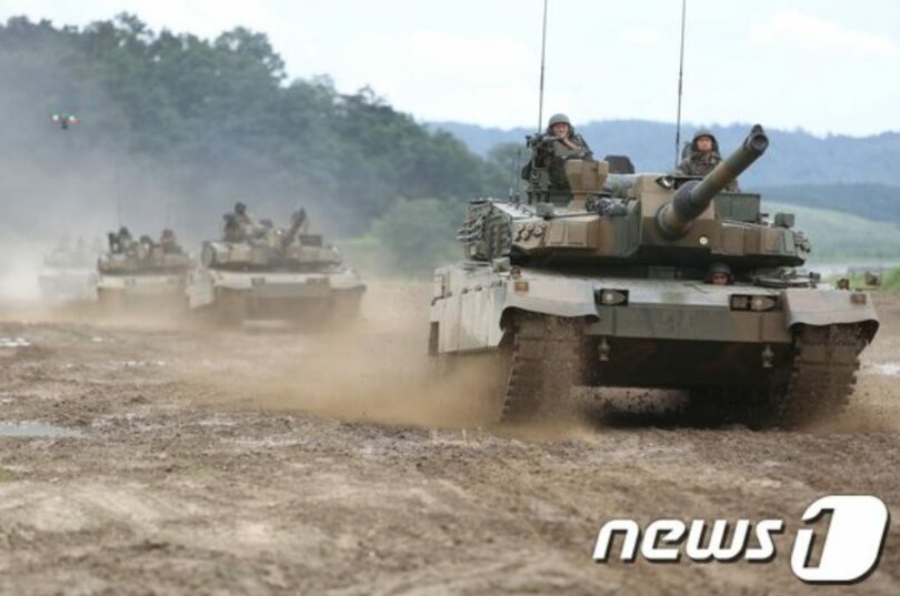 現代ロテムのK2戦車（現代ロテム提供）(c)news1