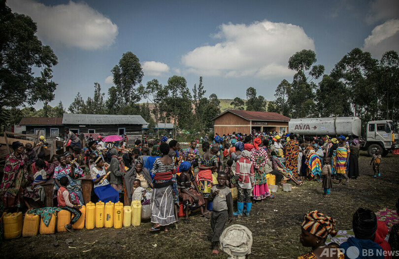 コンゴ民主共和国東部で戦闘、7万2000人が避難