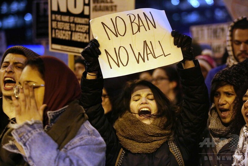 米入国制限 ホロコースト生存者も抗議 自らの経験に重ねる 写真6枚 国際ニュース Afpbb News