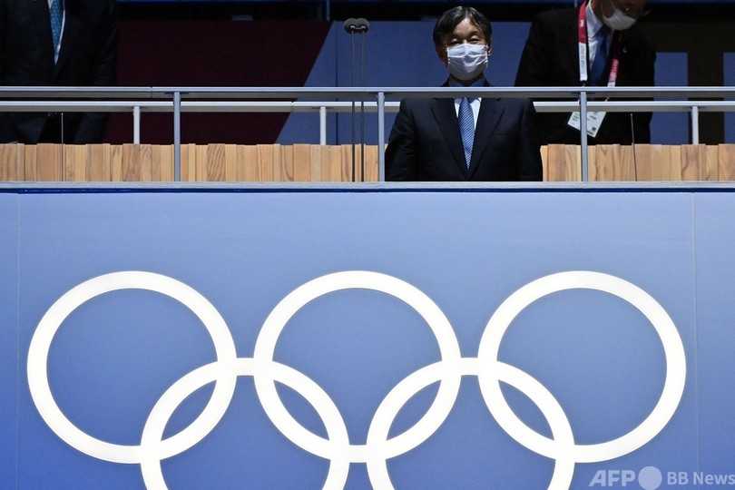 天皇陛下が東京五輪開会を宣言