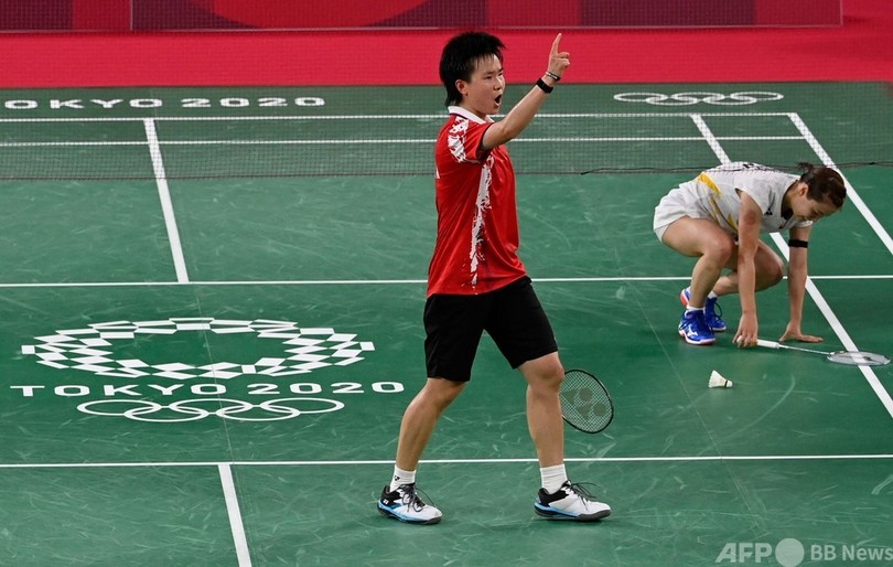 奥原はバド単で4強入りならず 桃田に続く早期敗退 東京五輪