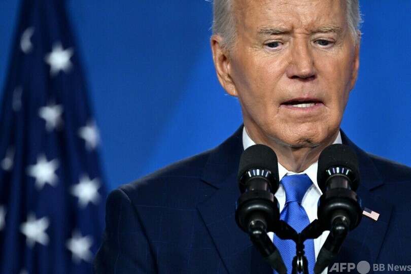 バイデン氏、大一番でも言い間違え ハリス氏を「トランプ副大統領」