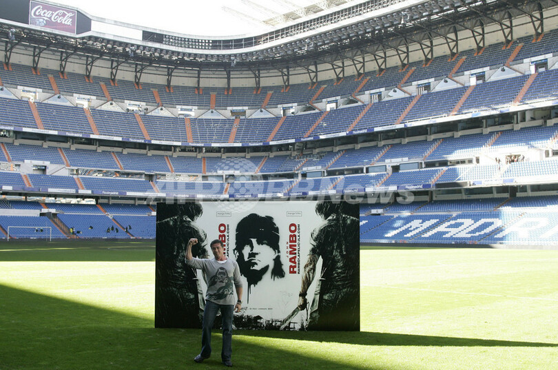 シルヴェスター・スタローン、マドリードで『ランボー』をPR