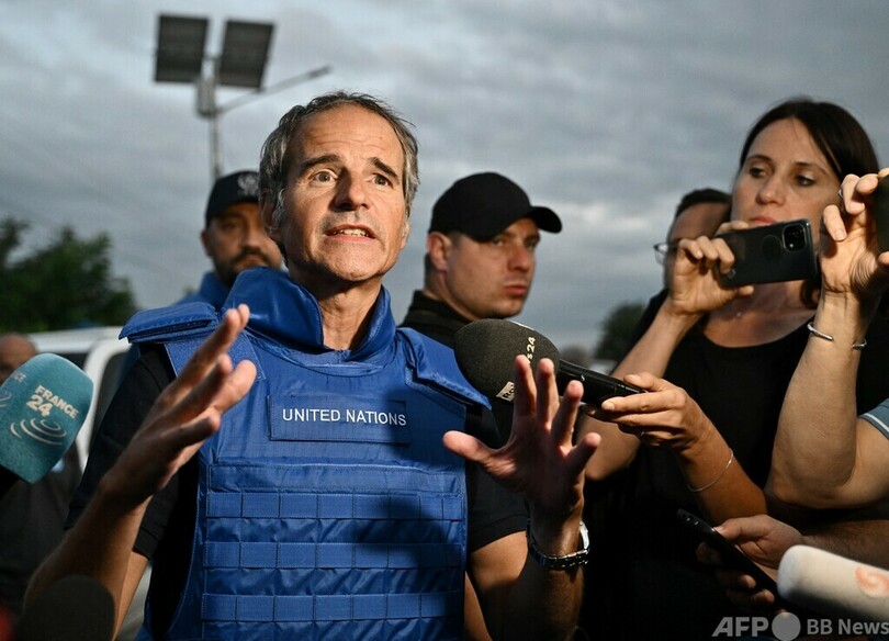 IAEA調査団のウクライナ原発入りは「極めて前向き」 ロシア