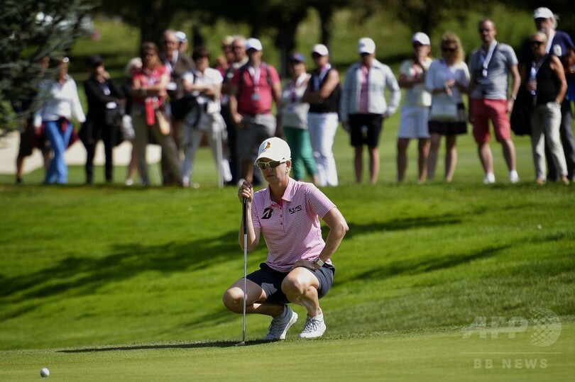 19歳の金孝周が首位奪還、エビアン選手権