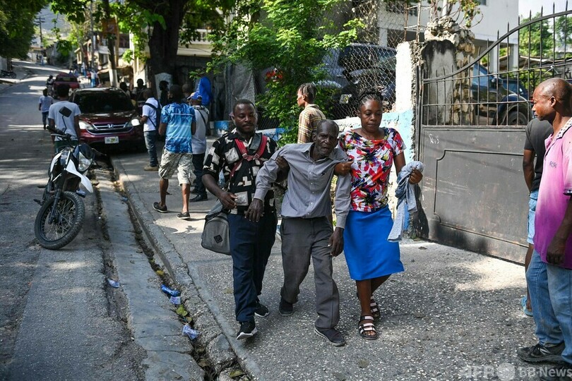 住民がギャングをリンチか、投石し生きたまま焼く ハイチ