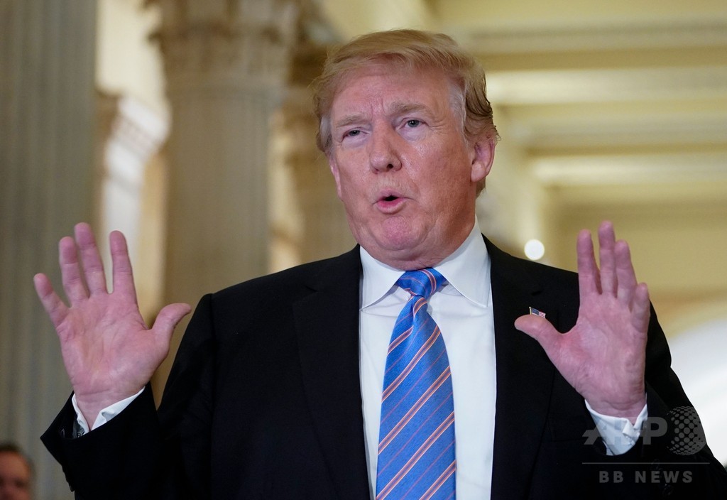 トランプ氏「ドイツで移民流入後に犯罪増」 メルケル首相は一蹴 トランプ氏「ドイツで移民流入後に犯罪増」 メルケル首相は一蹴