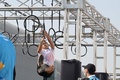 第32回東南アジア競技大会、障害レースの競技に臨むフィリピンの選手（2023年5月6日撮影）。(c)MOHD RASFAN / AFP