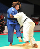 柔道、グランドスラム東京大会（Grand Slam Tokyo 2012）は2日、最終日の男女5階級が行われ、日本勢は3階級を制覇した。

女子78キロ超級決勝でキューバのイダリス・オルティス（Idalys Ortiz、右）と対戦する日本の田知本愛（Megumi Tachimoto、2012年12月2日撮影）。(c)AFP/KAZUHIRO NOGI