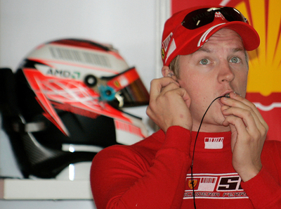 ライコネン 日本GP・フリー走行1回目でトップタイムを記録