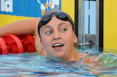 ソニが100メートル平泳ぎを制す、世界水泳