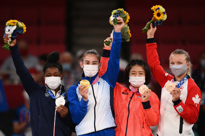 芳田司が銅メダル 柔道女子57キロ級 東京五輪
