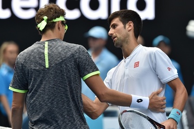 前回覇者ジョコビッチが敗れる大波乱！ イストミンが金星 全豪OP