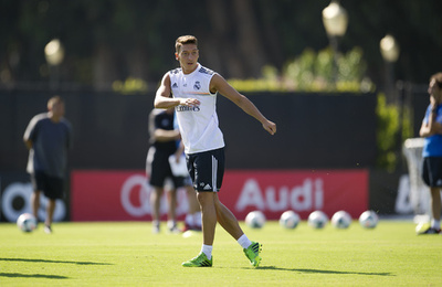 レアル・マドリードが米国でトレーニング