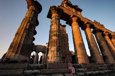 世界遺産の古代遺跡を襲うブルドーザーと略奪 リビア
