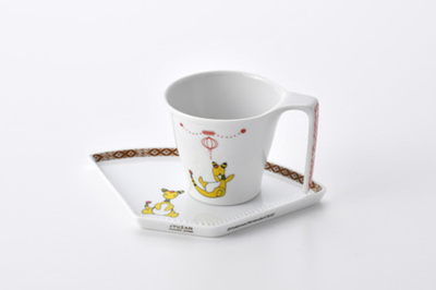 「デンリュウの出島カステラプレート」＆「デンリュウの長崎ランタンマグ」で長崎を感じるティータイムを！