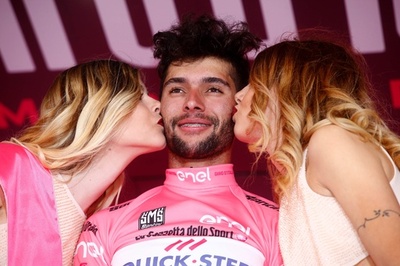 第3ステージ制覇のガヴィリアが総合首位浮上、ジロ・デ・イタリア