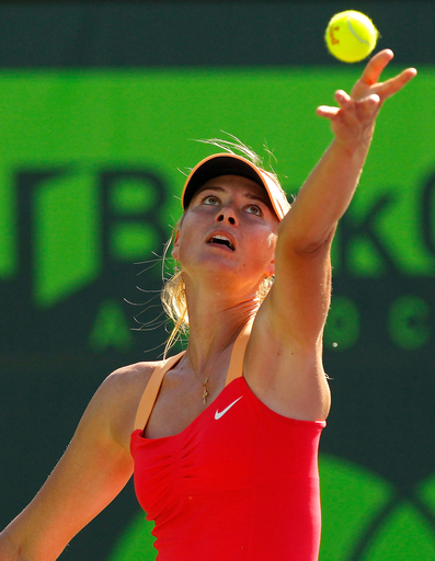 シャラポワ、クライシュテルスら3回戦進出 ソニー・エリクソン・オープン