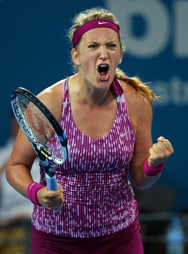 アザレンカがヤンコビッチを逆転で破り決勝へ、ブリスベーン国際