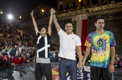 日本代表の徳田耕太郎さんが優勝、フリースタイル・フットボール世界大会