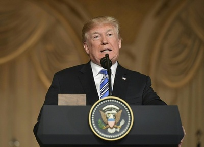 トランプ氏「朝鮮半島の永続的な平和に期待」