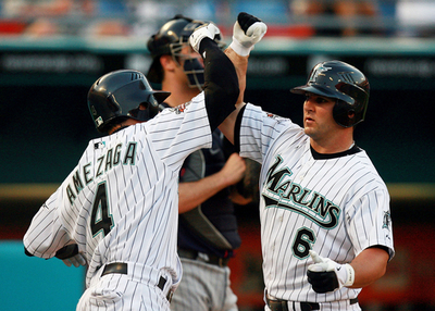 マーリンズ ツインズとの接戦を制す