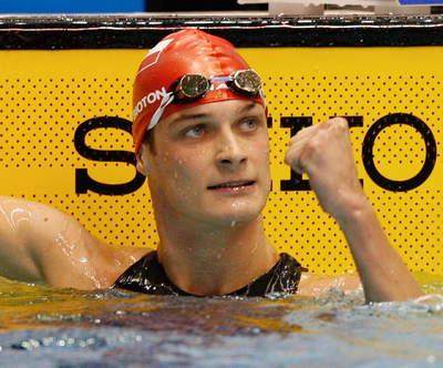 コルゼニオウスキ 男子200メートルバタフライを制す