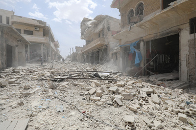 「戦争の爪痕」