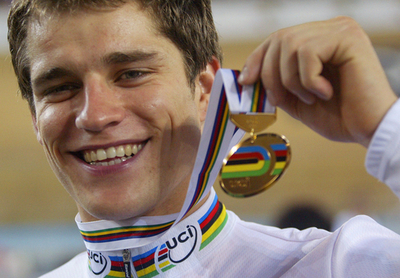 ＜UCIトラック・サイクリング世界選手権2007＞男子個人スプリント、ボス 金メダルを獲得 - スペイン