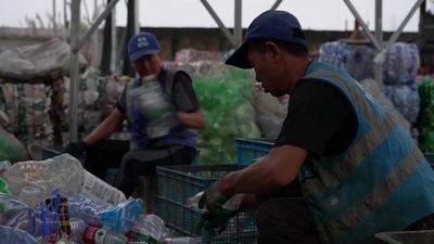 動画:中国の海洋プラスチックごみ対策、国連の「地球大賞」を受賞