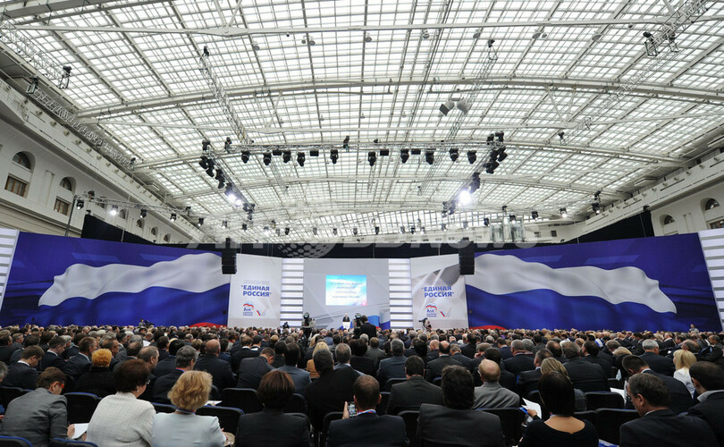 大統領選候補者にプーチン氏、ロシア与党