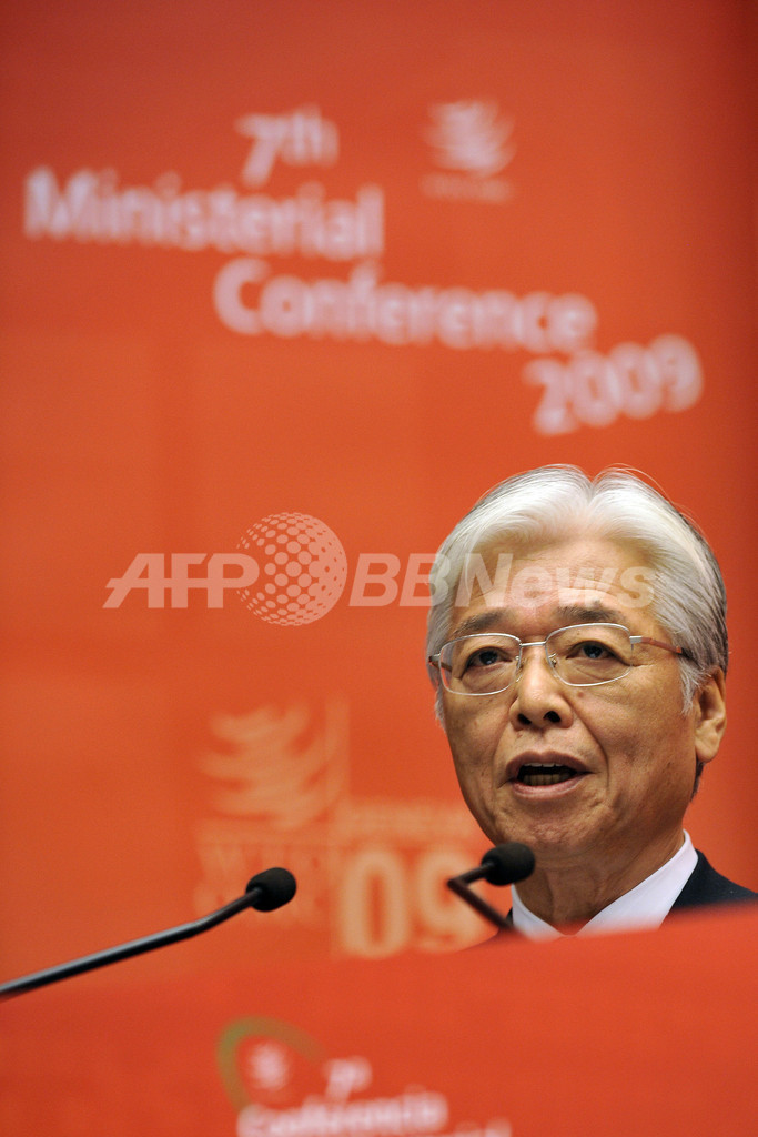 直嶋経産相、環境物品自由化の早期合意訴え　WTO閣僚会議
