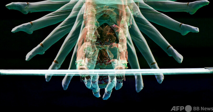 【今日の1枚】羽化するチョウのように 欧州体操選手権