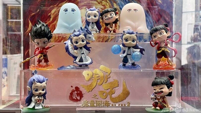 中国アニメ映画『ナタ2』の人気急上昇で観光とグッズ販売に拍車