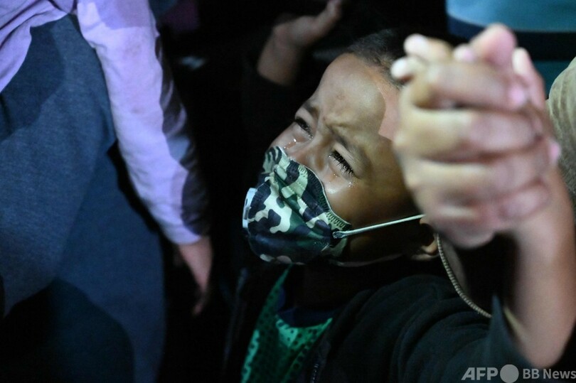 ホンジュラスから米国目指す、移民ら4500人 グアテマラ入り