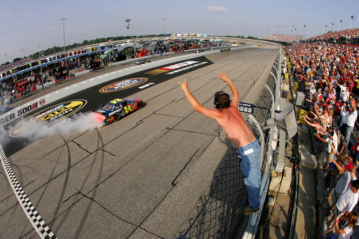 07NASCAR・ネクステルカップ 第11戦＞決勝、ジェフ・ゴードン シーズン