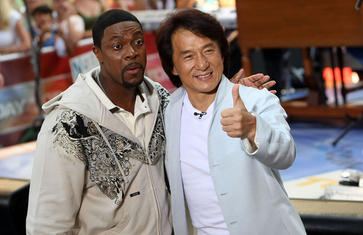 ジャッキー・チェンとクリス・タッカー「Today Show」のコンサート