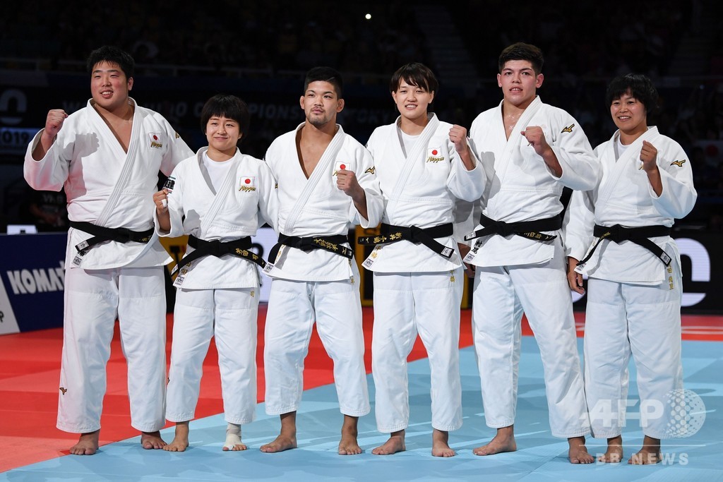 国際ニュース：AFPBB News日本が男女混合団体戦で3連覇、世界柔道