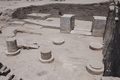 エジプト考古最高評議会（Egyptian Supreme Council of Antiquities）が公開した、南部ルクソール（Luxor）でエジプトとフランスの考古学チームが発掘した古代エジプト王朝時代の宝物殿の門（2011年7月3日公開）。(c)AFP/SUPREME COUNCIL OF ANTIQUITIES