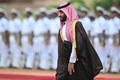 サウジアラビアの事実上の指導者ムハンマド・ビン・サルマン皇太子（2023年9月11日撮影、資料写真）。(c)Money SHARMA / AFP